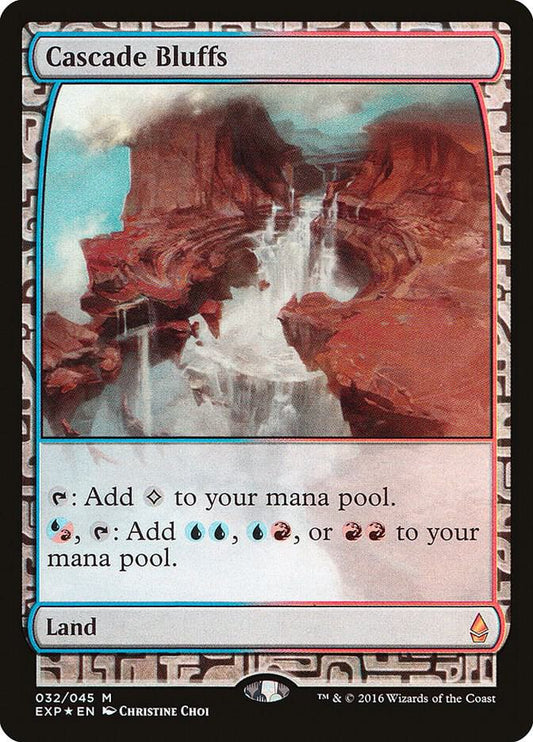 Cascade Bluffs - Zendikar Expeditions FOIL #032