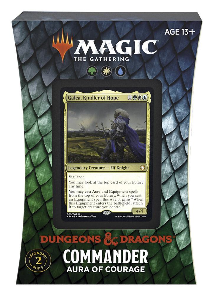Dungeons & Dragons Commander Aura of Courage