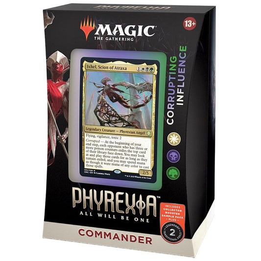 Phyrexia All Will Be One Commander Deck Corrupting Influence