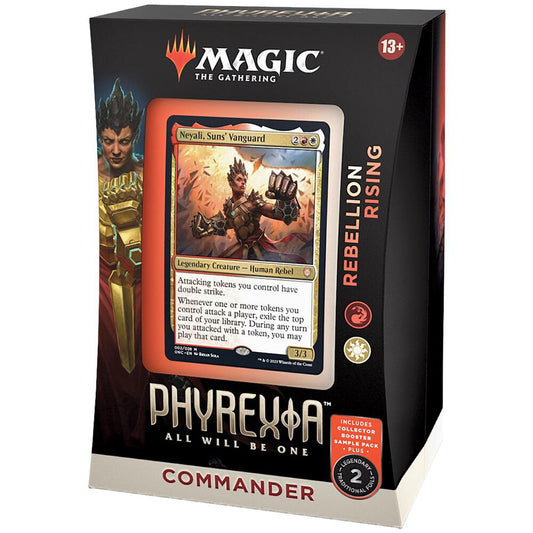 Phyrexia All Will Be One Commander Deck Rebellion Rising