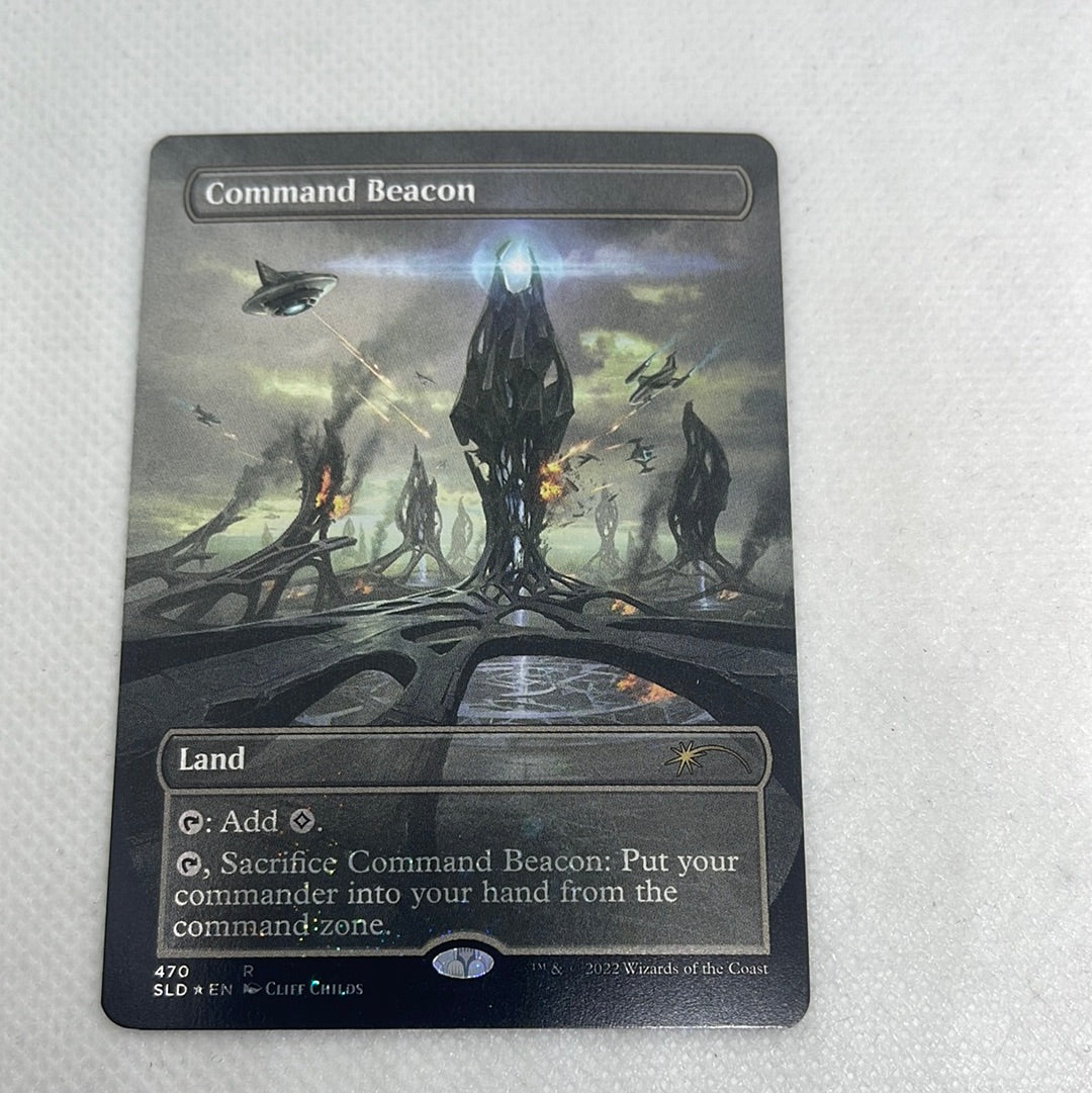 Command Beacon - Secret Lair Borderless Galaxy Foil