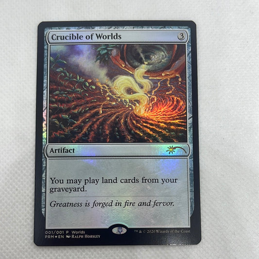 Crucible of Worlds (Foil) - Worlds Promo