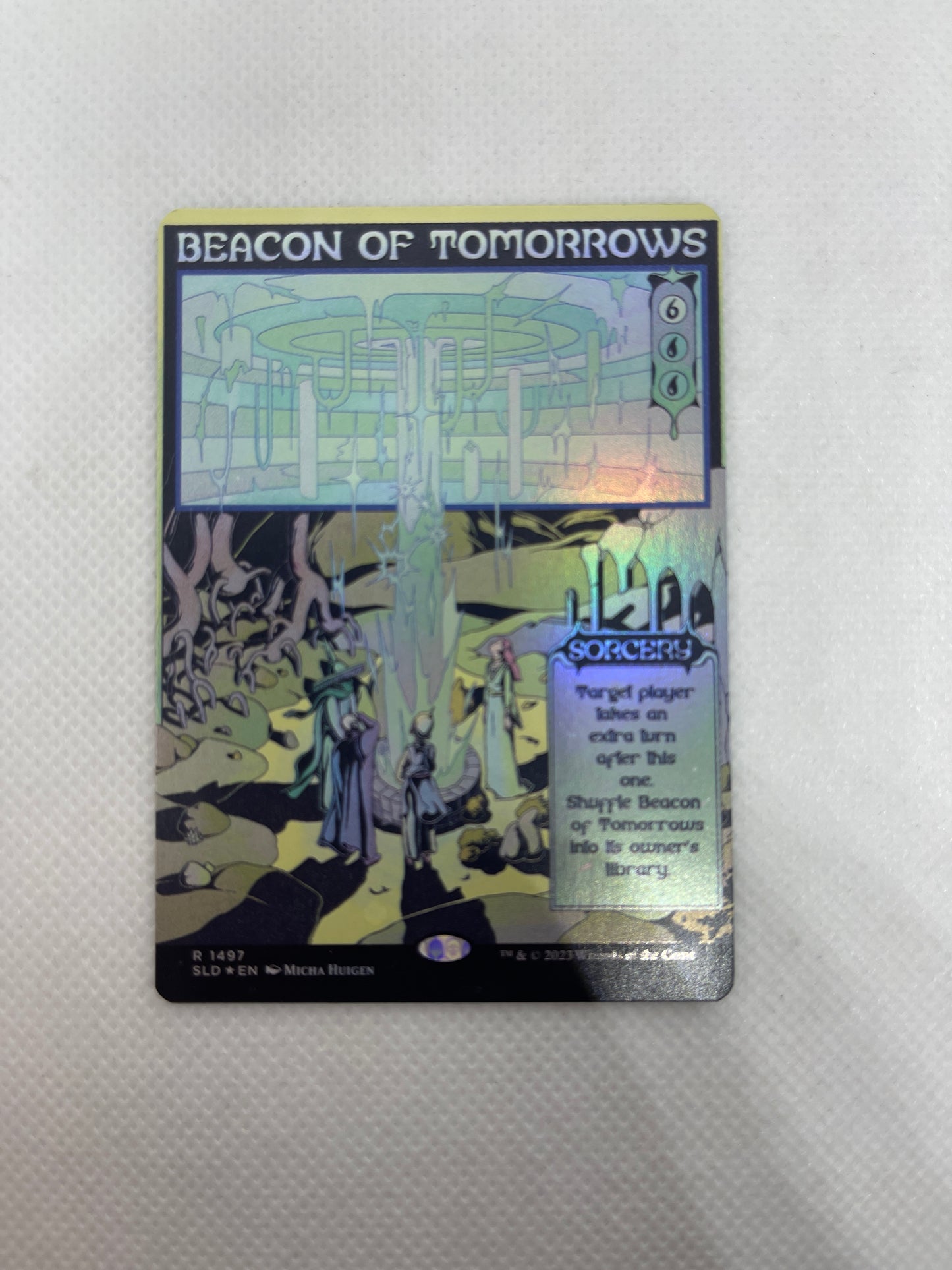 Beacon of Tomorrows - Secret Lair #1497 RAINBOW FOIL