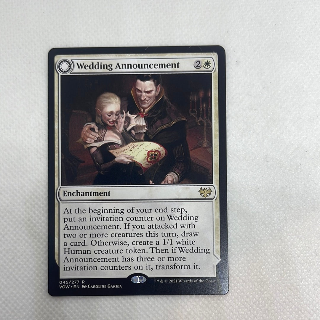 Wedding Announcement - Innistrad: Crimson Vow