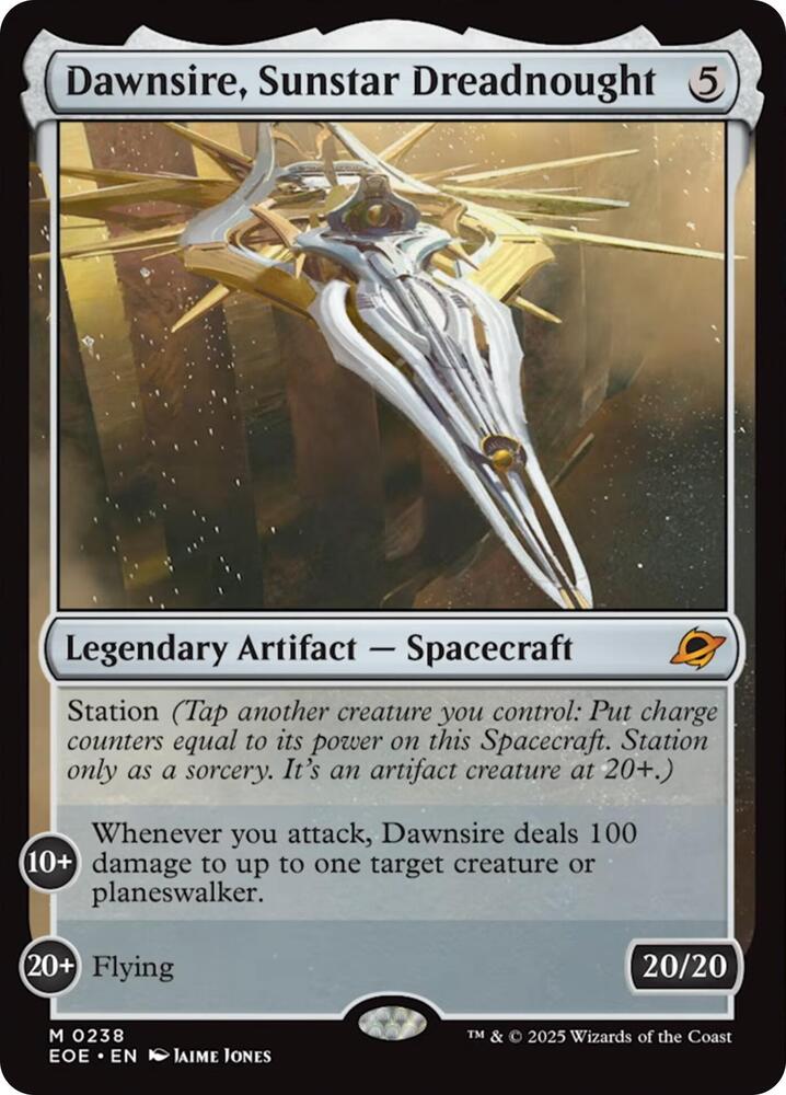 Dawnsire, Sunstar Dreadnought - Edge of Eternities #238
