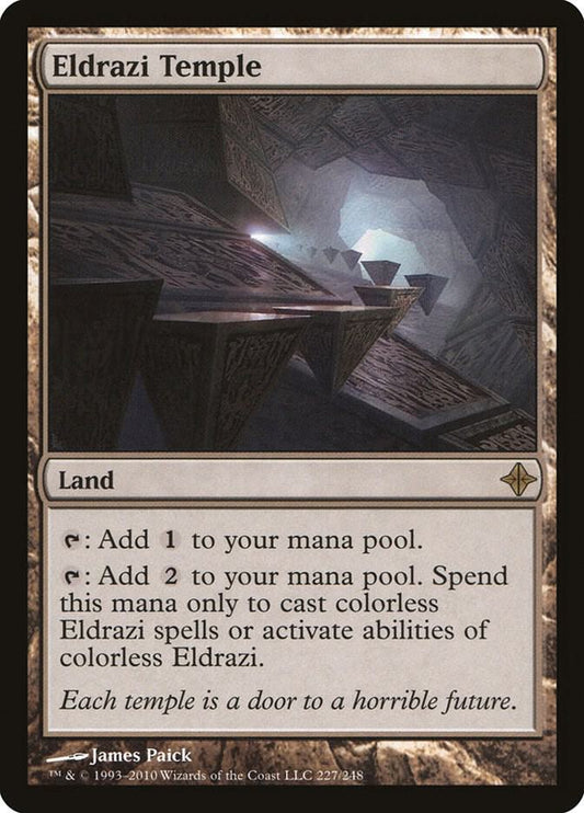 Eldrazi Temple - Rise of the Eldrazi #227