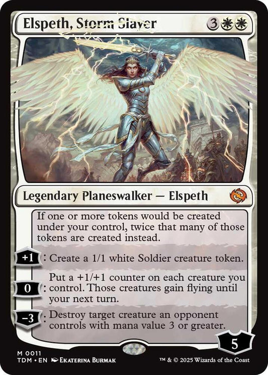 Elspeth, Storm Slayer - Tarkir Dragonstorm #011