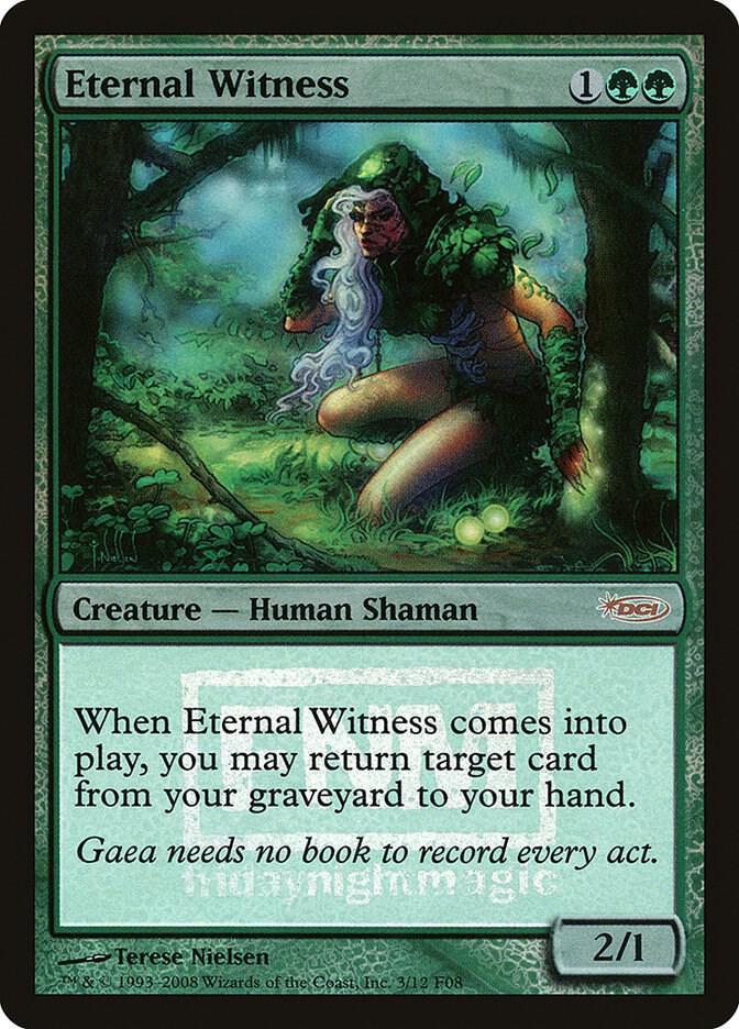 Eternal Witness - Friday Night Magic (FNM) Promo FOIL