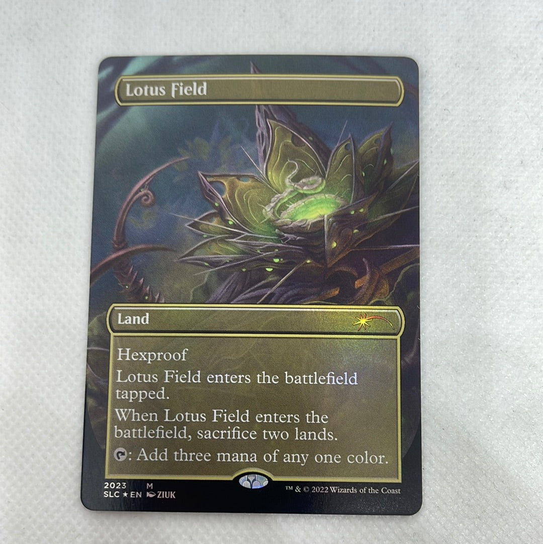 Lotus Field - Secretary Lair Countdown Foil