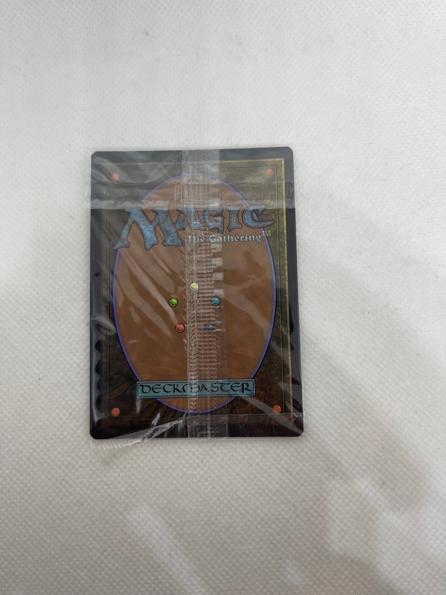 Card with a guitar design on a white surface