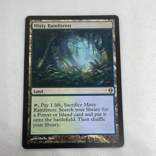 Misty Rainforest - Zendikar #220