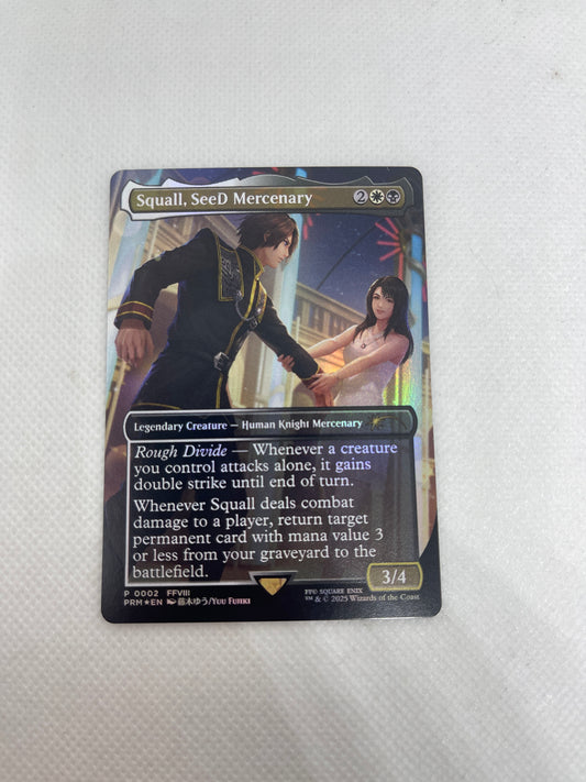 Squall SeeD Mercenary - Standard Showdown Promo #0002 FOIL