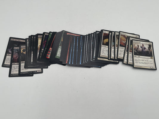 Korean language Magic 2014 Rares and Mythics  complete set