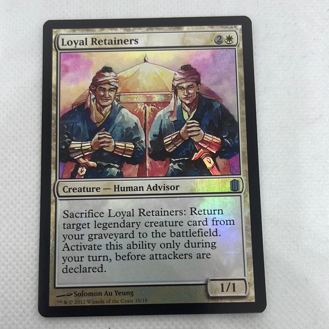 Loyal Retainers - Commander’s Arsenal Foil