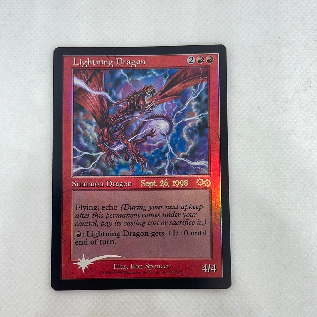 Lightning Dragon - Prerelease Foil