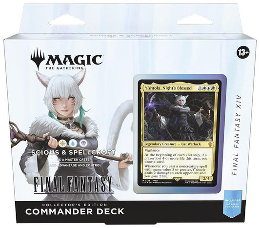 Final Fantasy Commander Deck Scions & Spellcraft COLLECTOR'S EDITION
