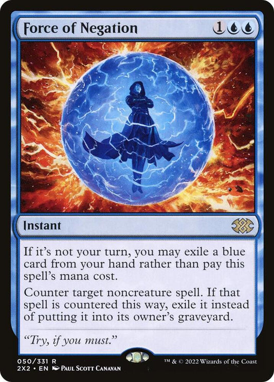 Force of Negation - Double Masters 2022 #050