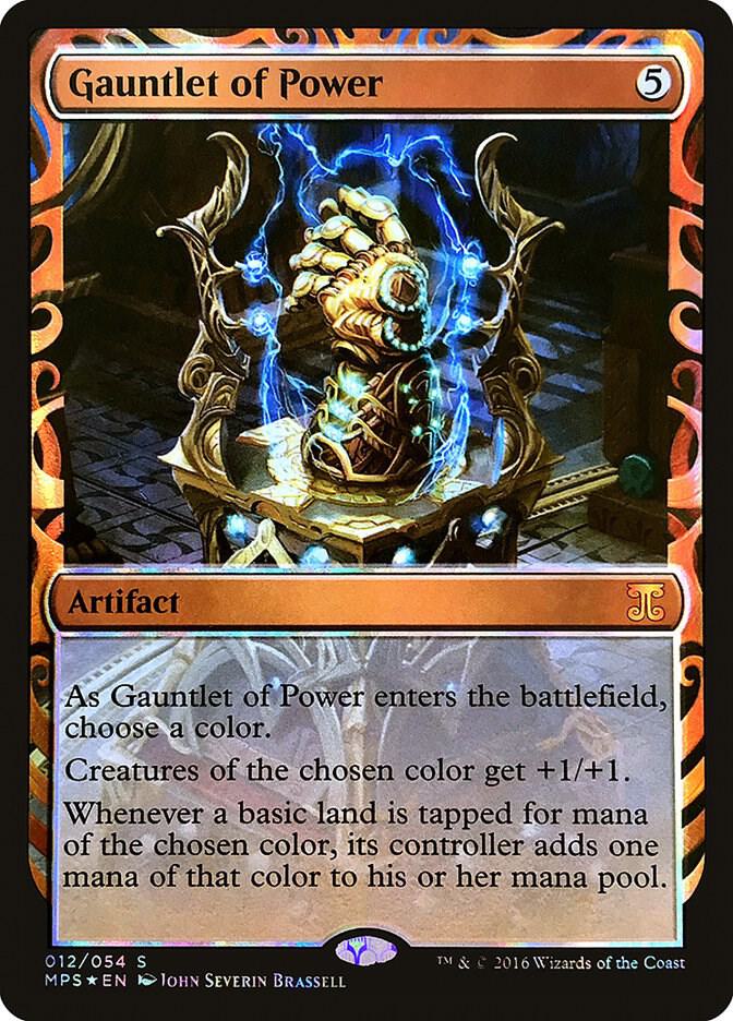 Gauntlet of Power - Masterpiece Series Kaladesh Inventions FOIL #012