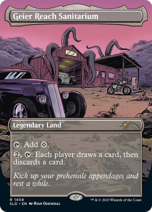 Geier Reach Sanitarium - Secret Lair #1408 BORDERLESS