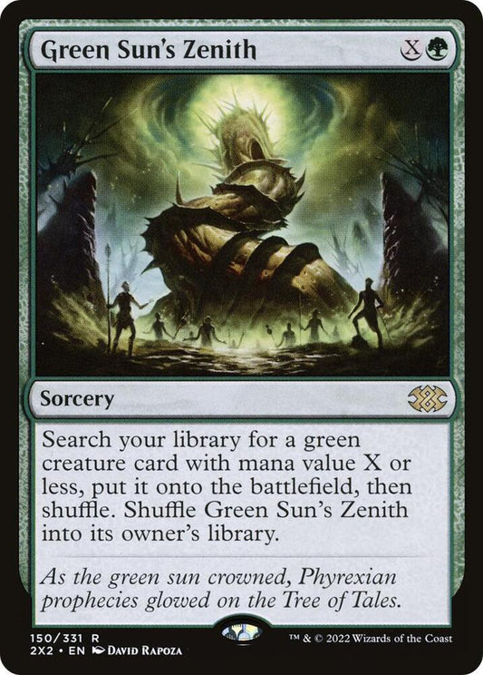 Green Sun's Zenith - Double Masters 2022 #150