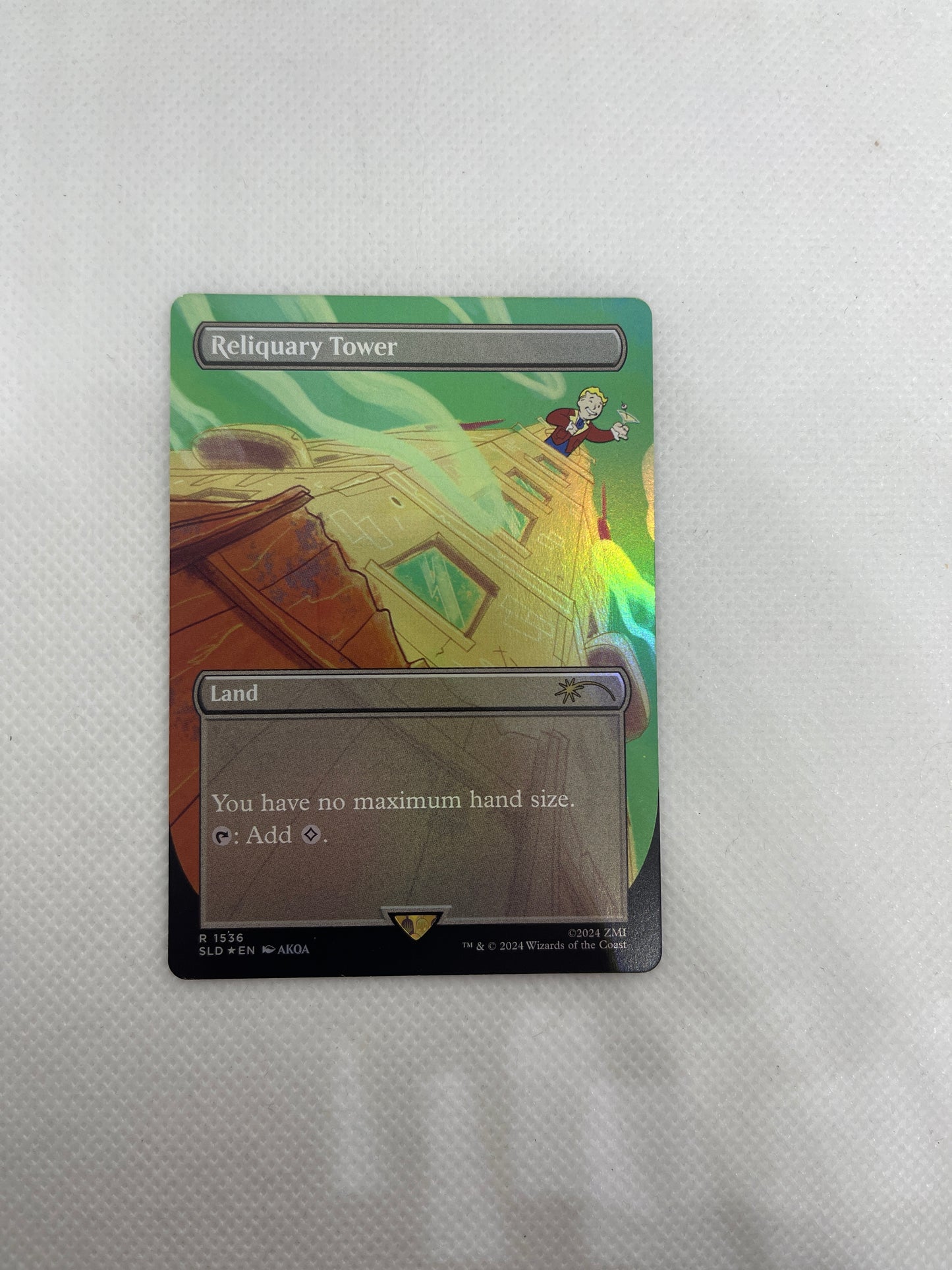 Reliquary Tower - Secret Lair #1536 RAINBOW FOIL