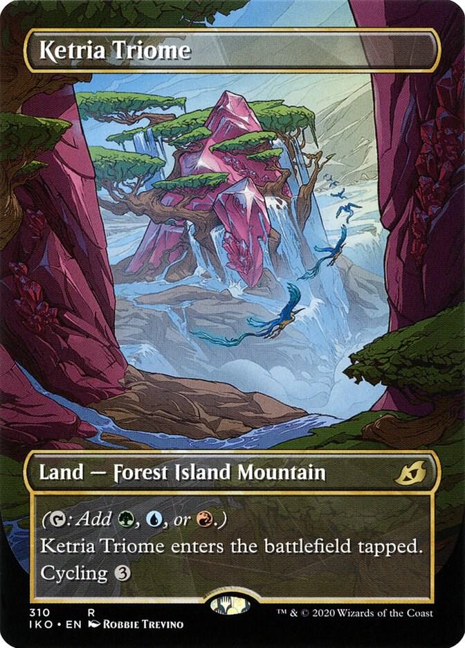 Ketria Triome - Ikoria #310 BORDERLESS