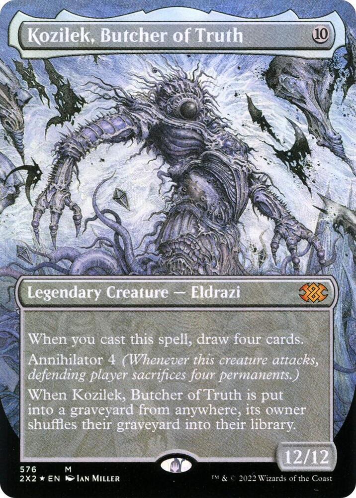 Kozilek, Butcher of Truth - Double Masters 2022 0576 TEXTURED FOIL