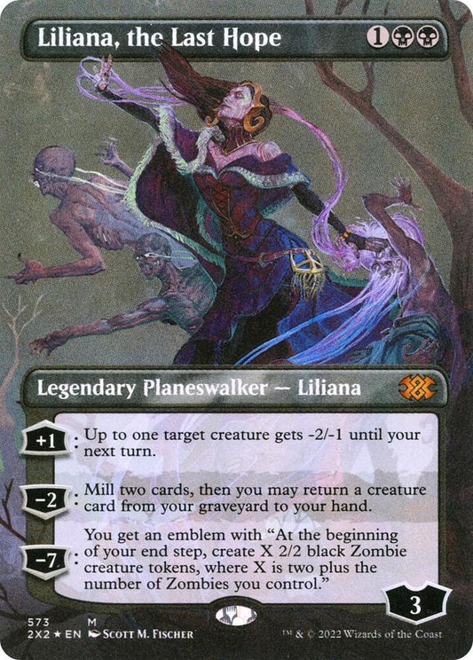 Liliana, the Last Hope - Double Masters 2X2 Textured Foil #0573