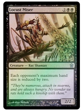 Locust Miser - Saviors of Kamigawa #080 FOIL