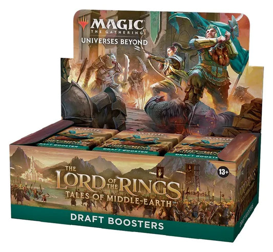 Universes Beyond Lord of the Rings Tales of Middle Earth Draft Booster Box