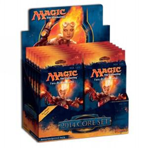 Magic 2014 Core Set Booster Battle Pack Display