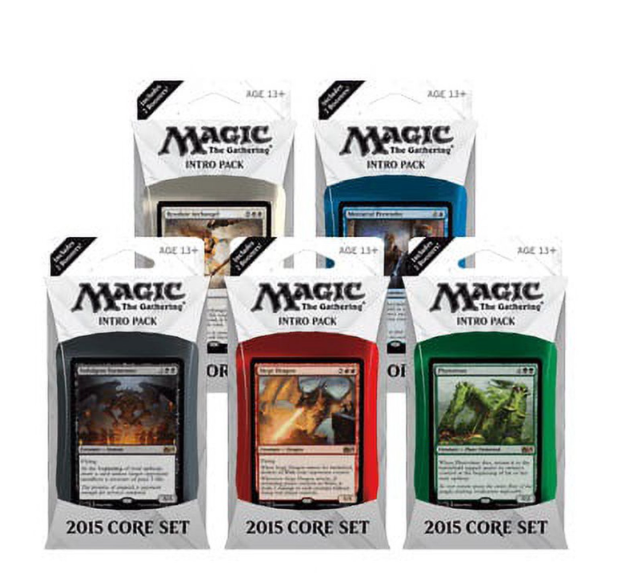 Magic 2015 Core Set Intro Deck Display