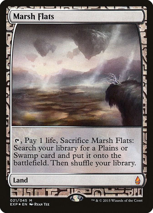 Marsh Flats - Zendikar Expeditions FOIL #021