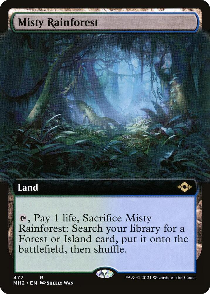 Misty Rainforest - Modern Horizons 2 #477 BORDERLESS