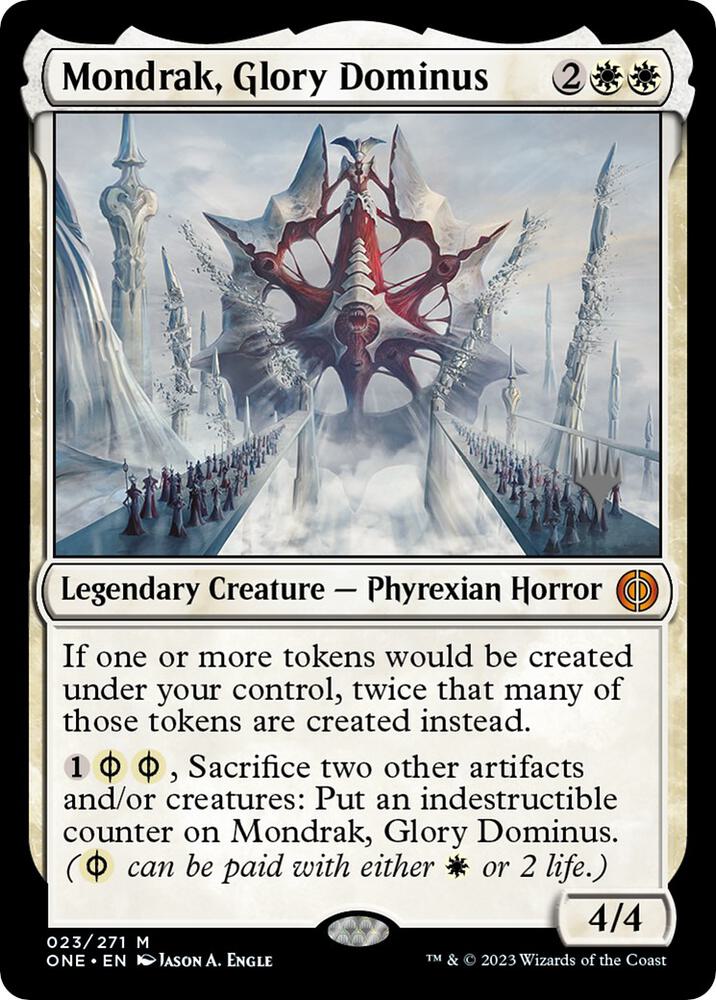 Mondrak, Glory Dominus - Phyrexia All Will Be One #023 PROMO PACK