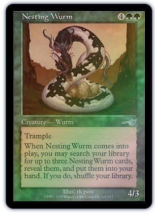 Nesting Wurm - Nemesis FOIL #0107