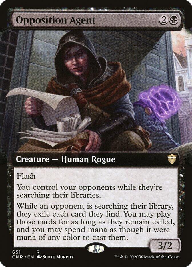 Opposition Agent - Commander Masters #651 EXTENDED ART