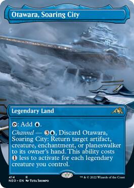 Otawara, Soaring City - Kamigawa Neon Dynasty #414 BORDERLESS