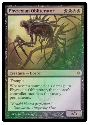 Phyrexian Obliterator - New Phyrexia #068 FOIL