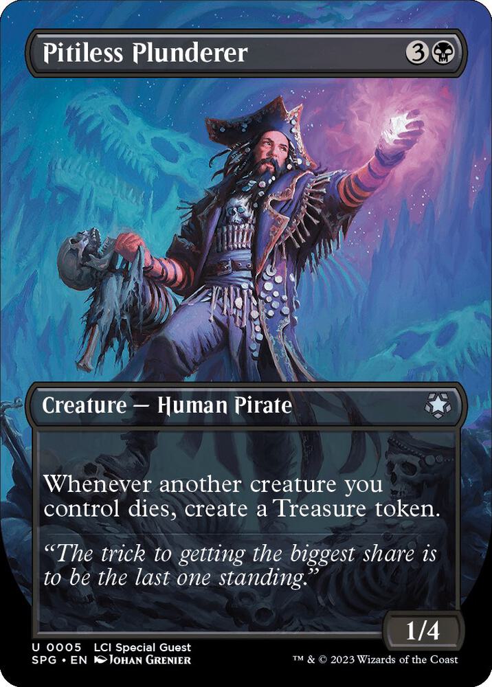 Pitiless Plunderer - Lost Caverns of Ixalan Special Guest #005 BORDERLESS