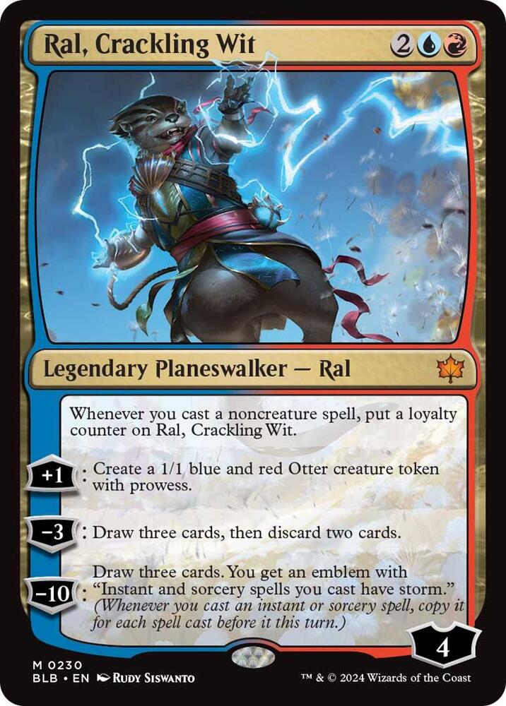 Ral, Crackling Wit - Bloomburrow #230