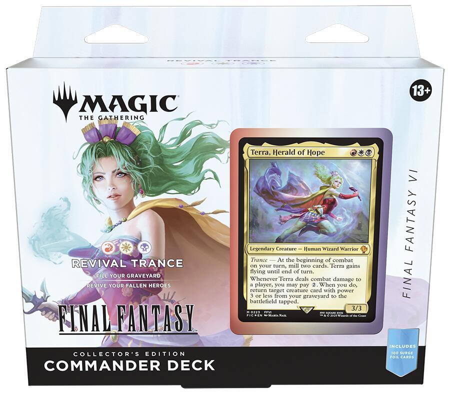 Final Fantasy Commander Deck Revival Trance COLLECTOR'S EDITION
