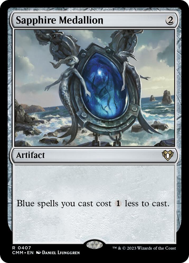 Sapphire Medallion - Commander Masters #0407