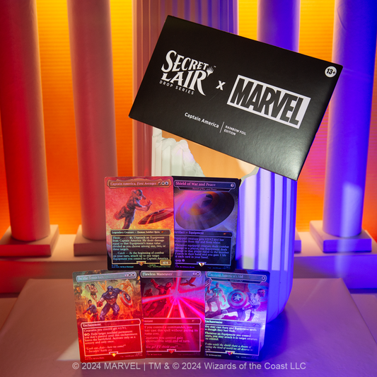 Secret Lair Captain America RAINBOW FOIL