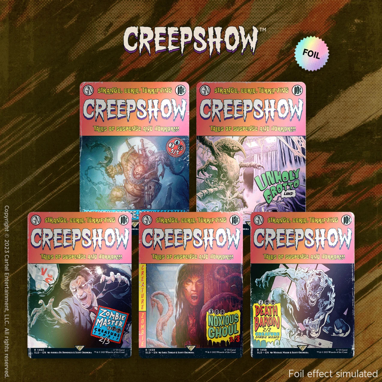 Secret Lair Creepshow TRADITIONAL FOIL EDITION