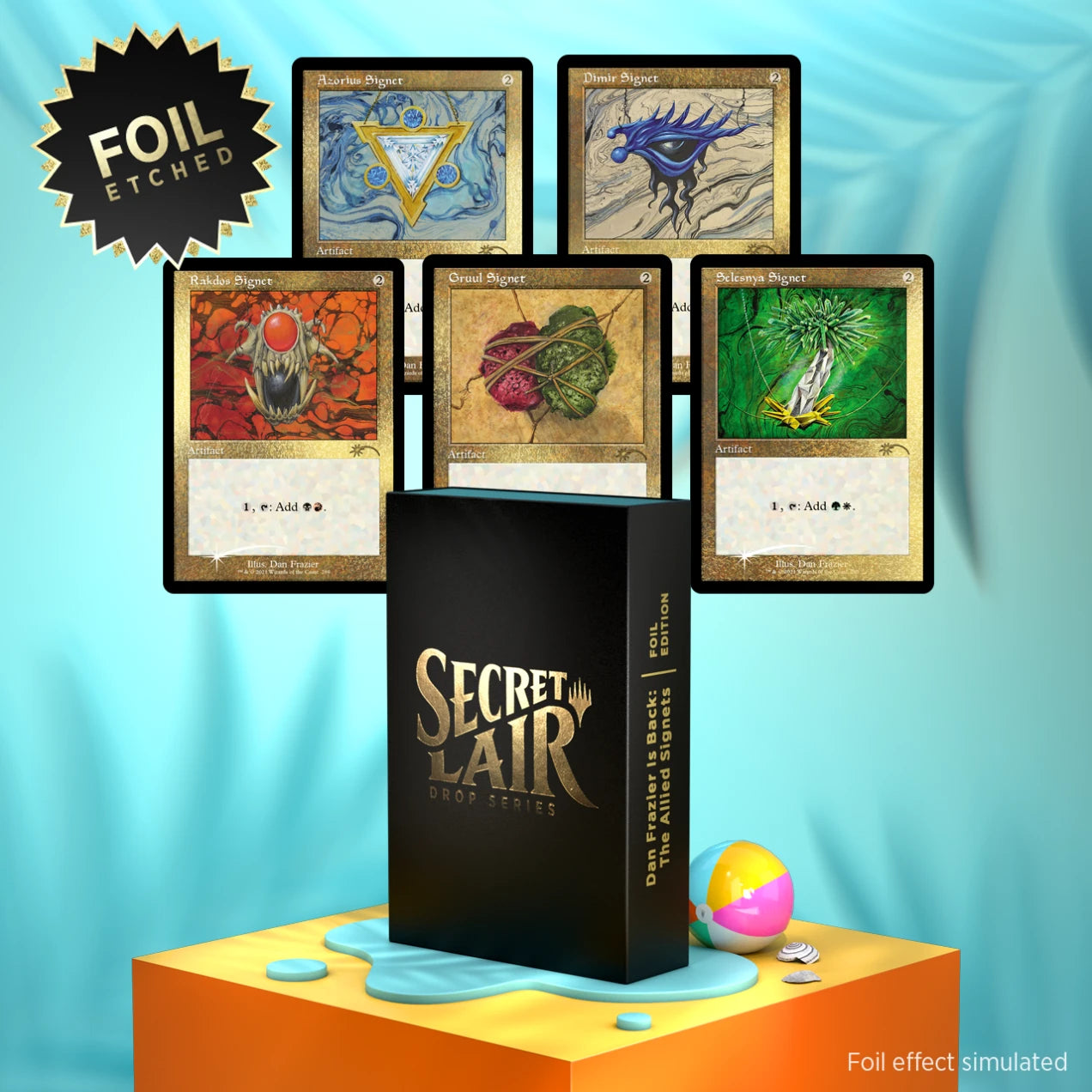 Secret Lair Dan Frazier is Back The Allied Signets FOIL EDITION