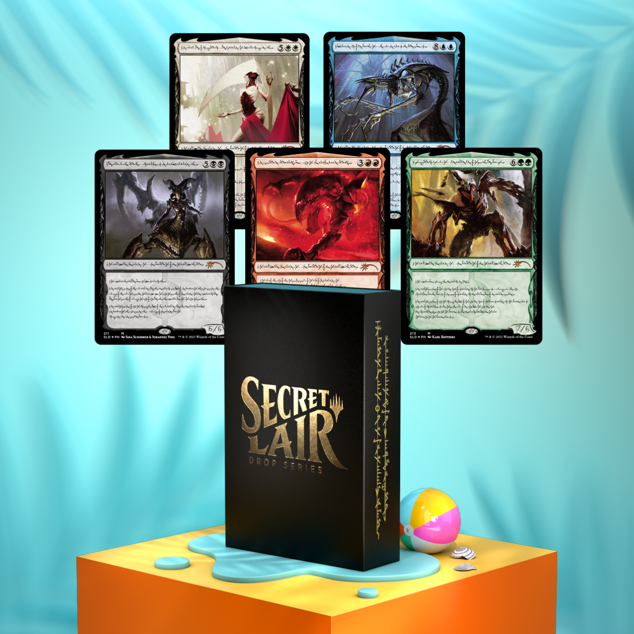 Secret Lair Drop Phyrexian Praetors Compleat Non Foil – Making Mythic