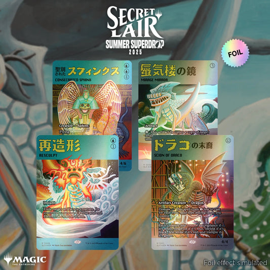 Secret Lair Featuring Imiri Sakabashira RAINBOW FOIL EDITION