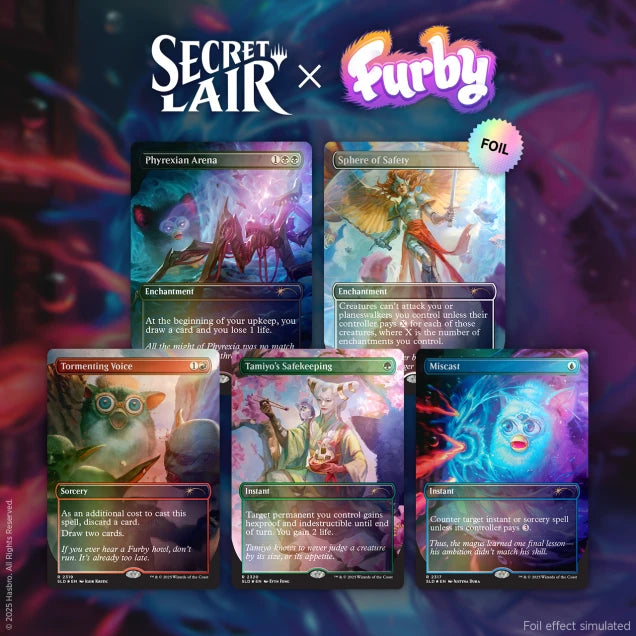 Secret Lair Furby The Gathering FOIL EDITION