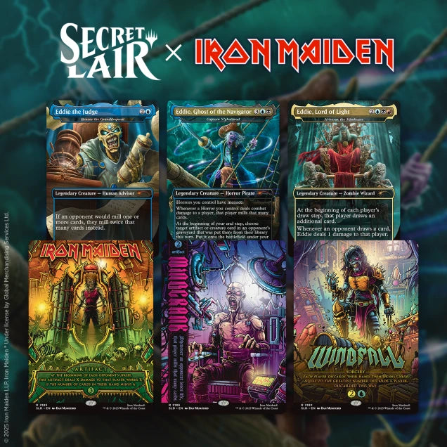 Secret Lair Iron Maiden Eddie Unchained